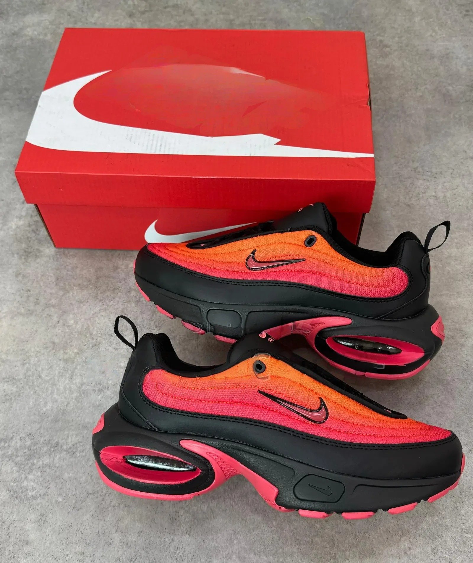 Red Nike Air Max Portal Sneakers