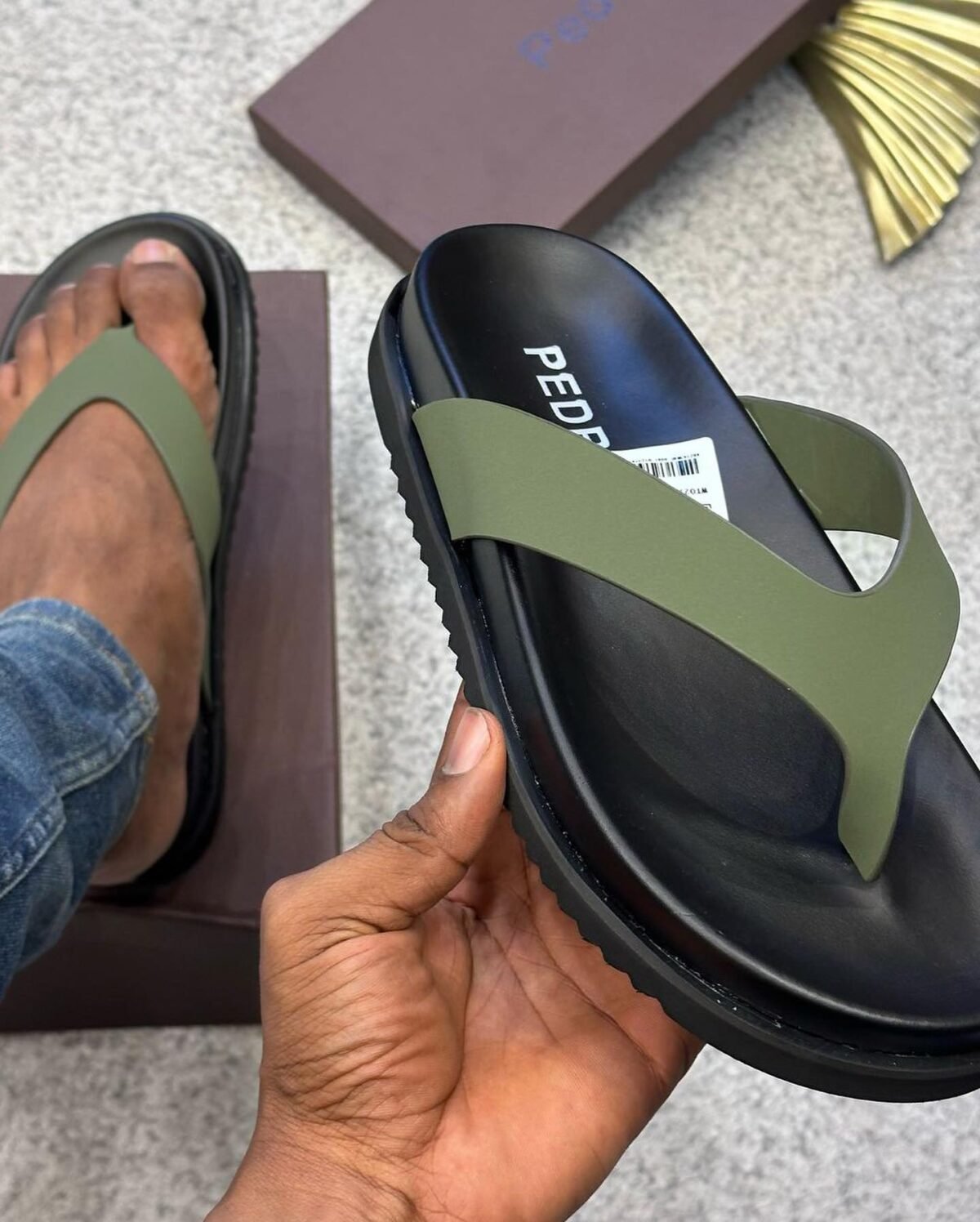 High-quality, stylish sandals in various colors and styles. Designed for everyday wear, these sandals are perfect for any Nigerian shopper looking for a stylish and comfortable option.