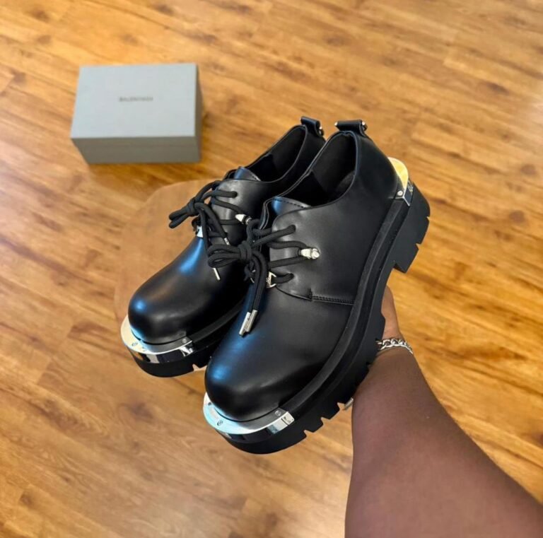 Buy trendy type: Balenciaga Lace-up Loafer Shoes in Nigeria